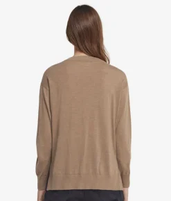 Girocollo con spacchi in Cashmere Ultrafine