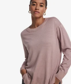 Girocollo con spacchi in Cashmere Ultrafine