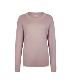 Girocollo con spacchi in Cashmere Ultrafine