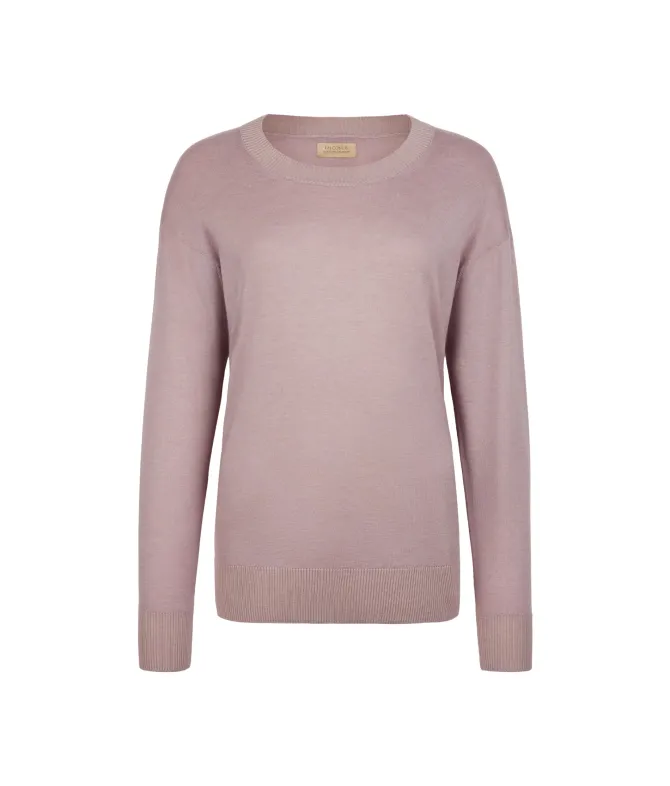 Girocollo con spacchi in Cashmere Ultrafine