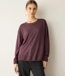 Girocollo con spacchi in Cashmere Ultrafine