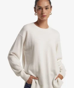 Girocollo con spacchi in Cashmere Ultrasoft