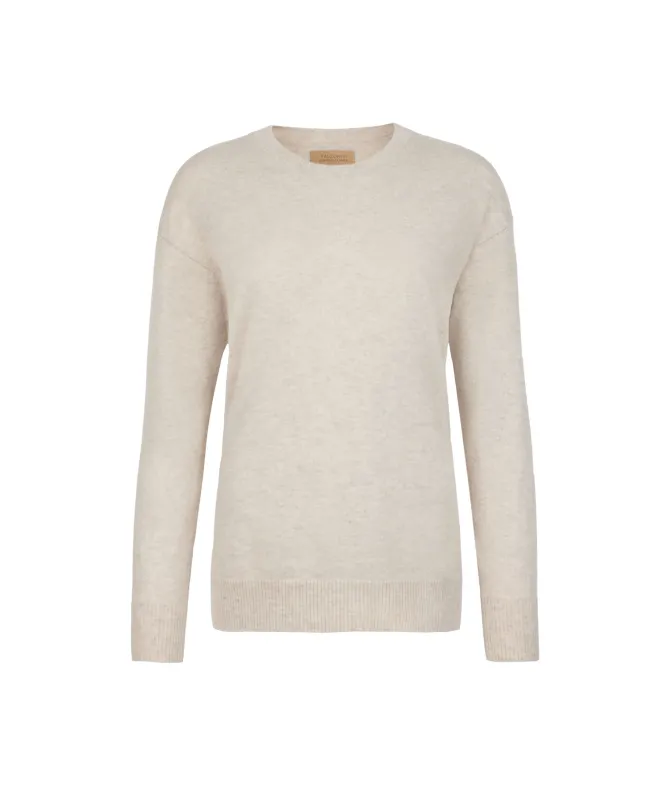 Girocollo con spacchi in Cashmere Ultrasoft