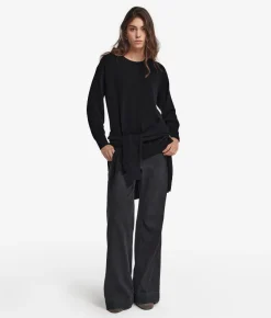 Girocollo con spacchi in Cashmere Ultrasoft