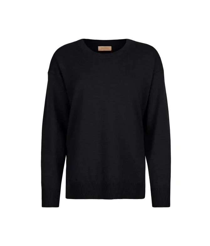 Girocollo con spacchi in Cashmere Ultrasoft