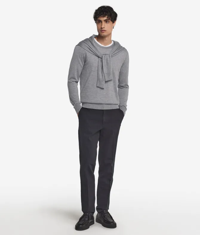 Girocollo in Cashmere Silkfine