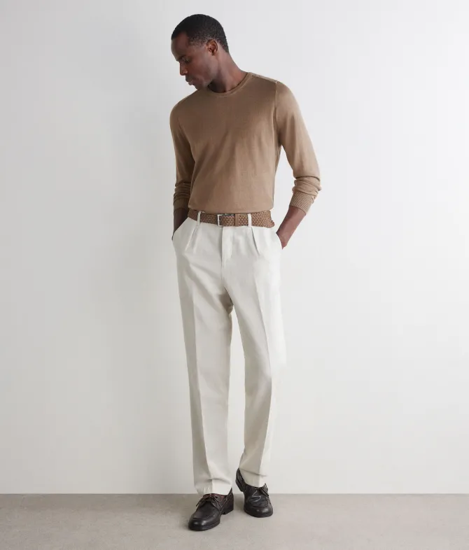 Girocollo in Cashmere Silkfine