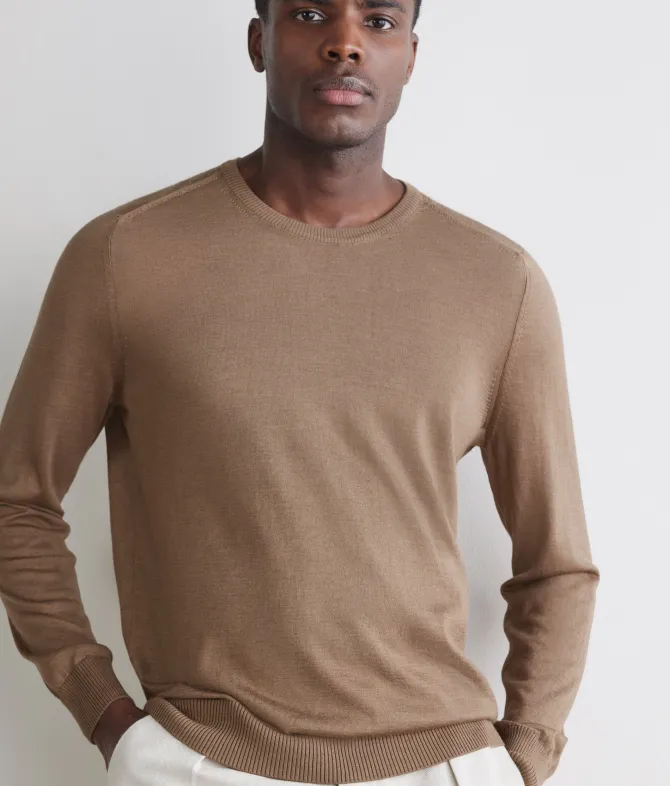 Girocollo in Cashmere Silkfine