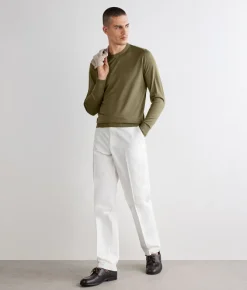 Girocollo in Cashmere Silkfine