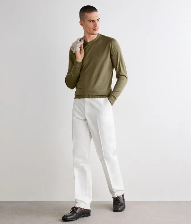 Girocollo in Cashmere Silkfine