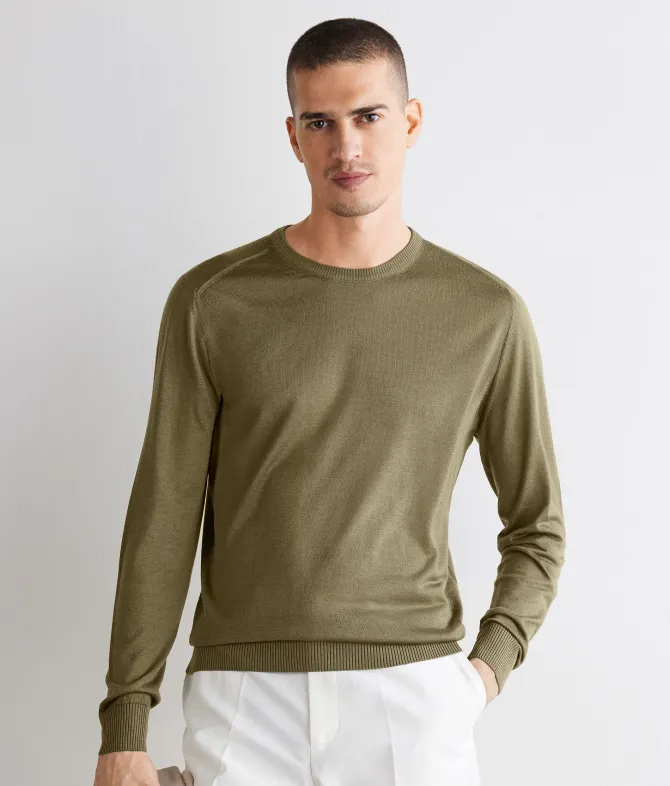 Girocollo in Cashmere Silkfine