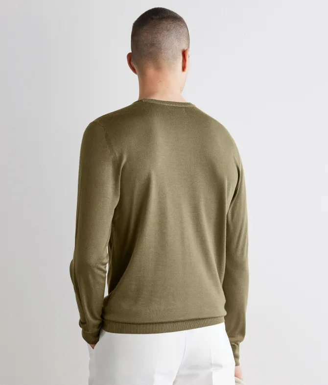 Girocollo in Cashmere Silkfine