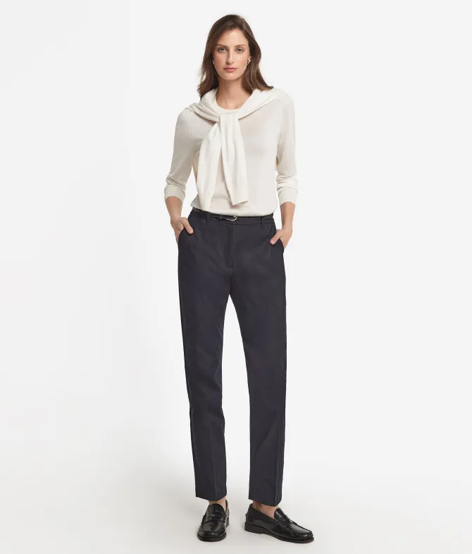Girocollo in Cashmere Silkfine