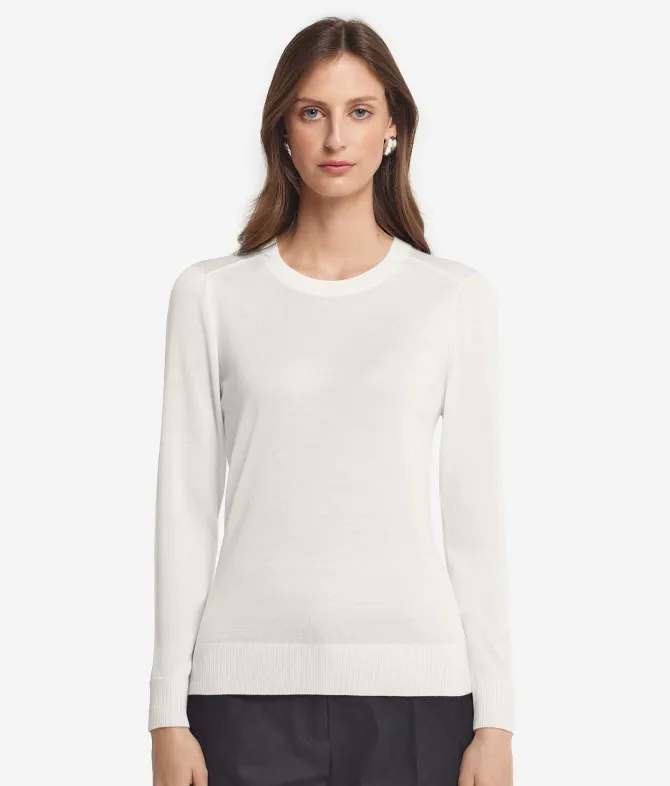 Girocollo in Cashmere Silkfine