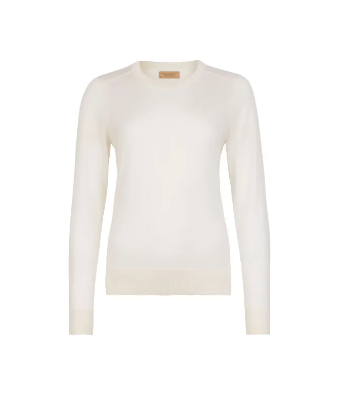 Girocollo in Cashmere Silkfine