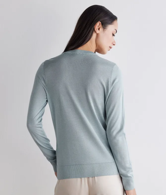 Girocollo in Cashmere Silkfine