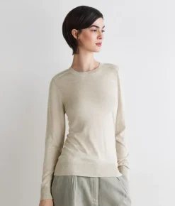 Girocollo in Cashmere Silkfine