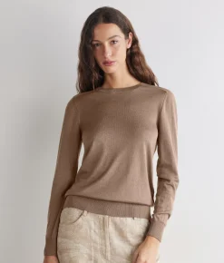 Girocollo in Cashmere Silkfine
