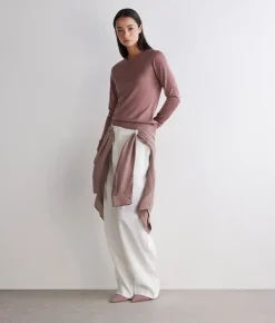 Girocollo in Cashmere Silkfine