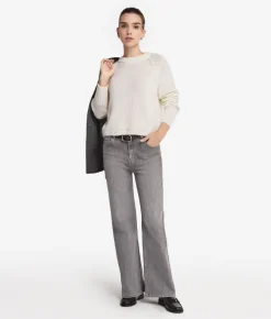 Girocollo in cashmere tricot