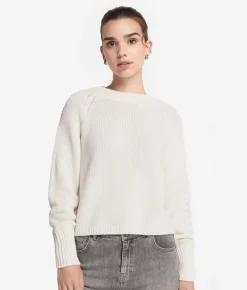 Girocollo in cashmere tricot