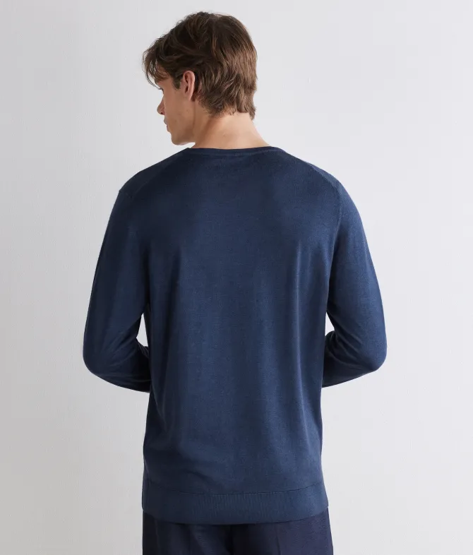 Girocollo in Cashmere Ultrafine
