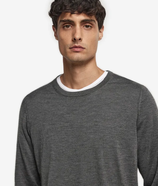 Girocollo in Cashmere Ultrafine