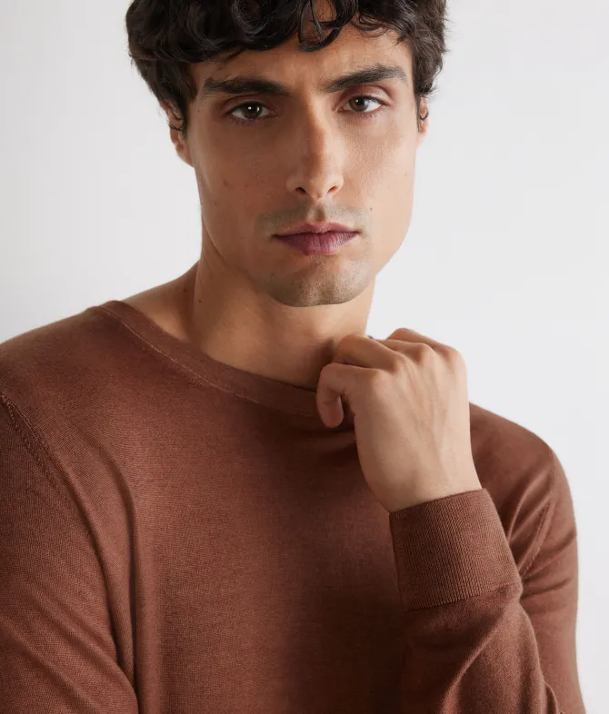 Girocollo in Cashmere Ultrafine