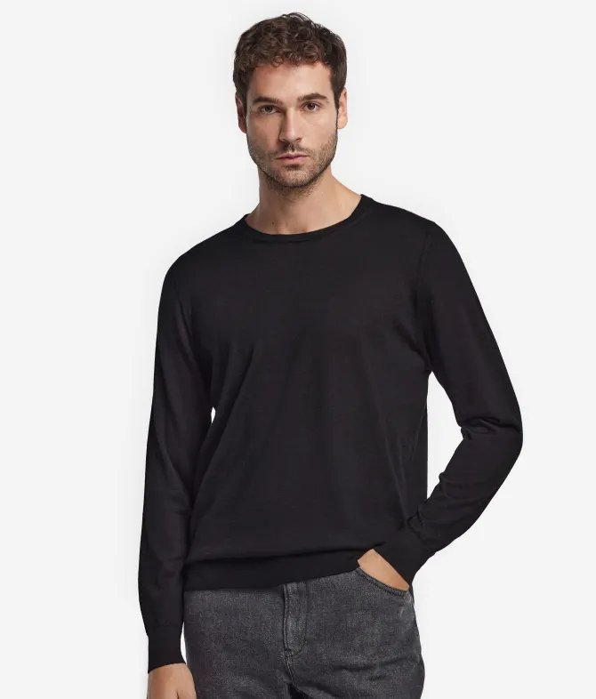 Girocollo in Cashmere Ultrafine