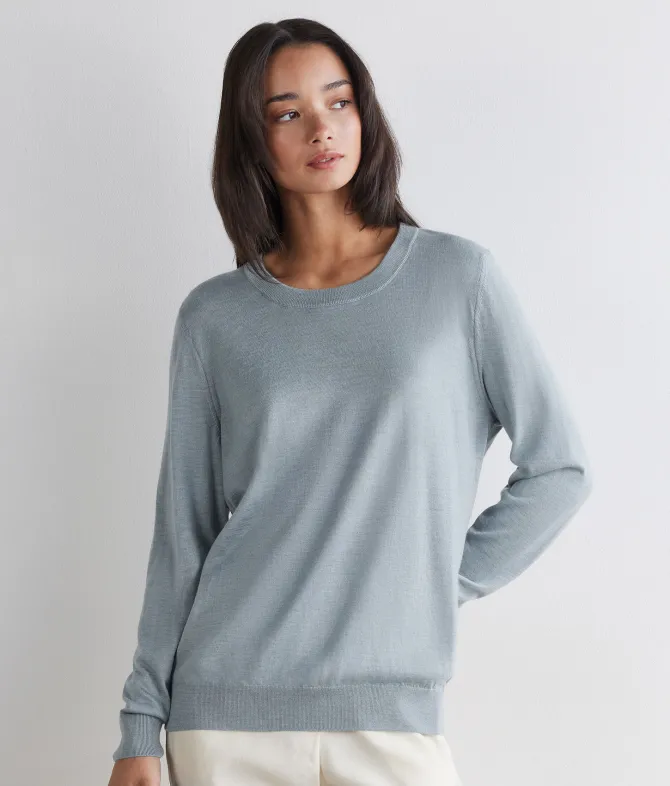 Girocollo in Cashmere Ultrafine
