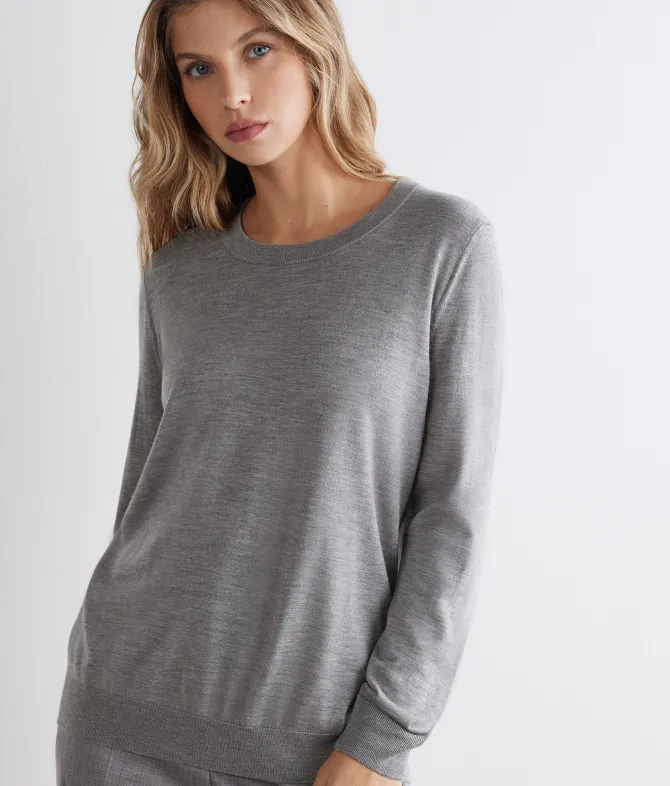 Girocollo in Cashmere Ultrafine