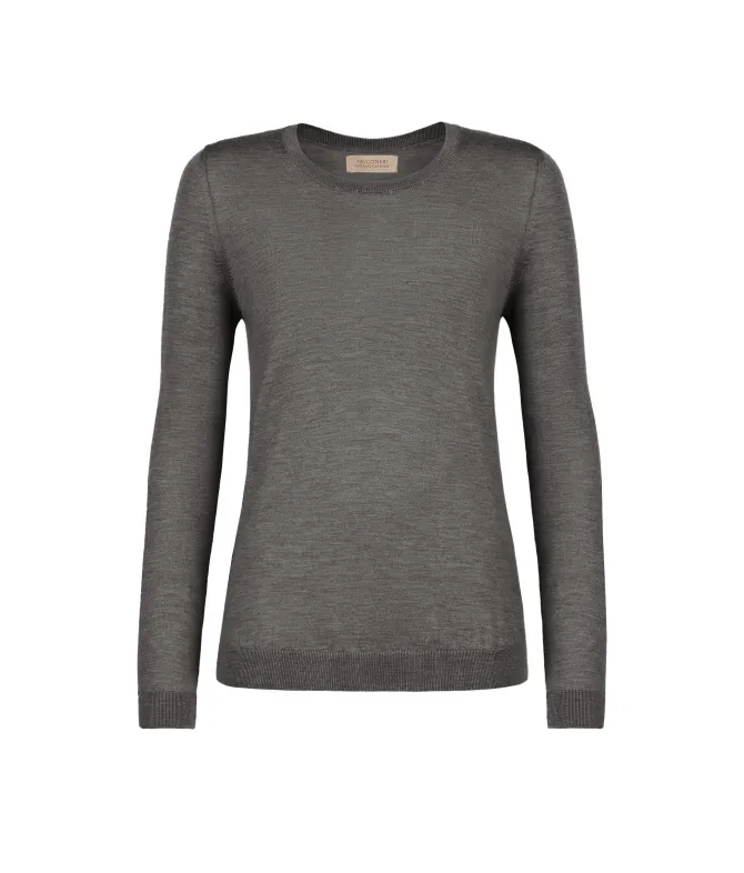 Girocollo in Cashmere Ultrafine