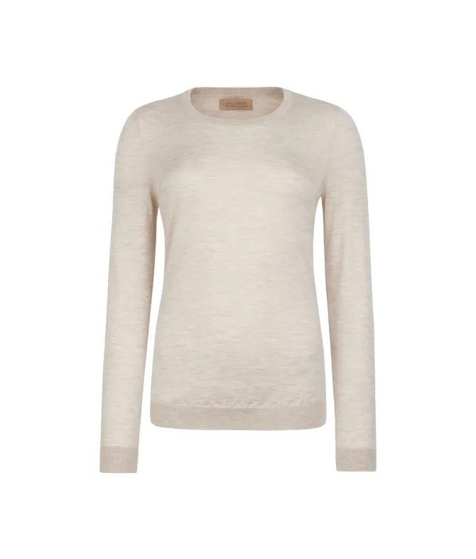 Girocollo in Cashmere Ultrafine