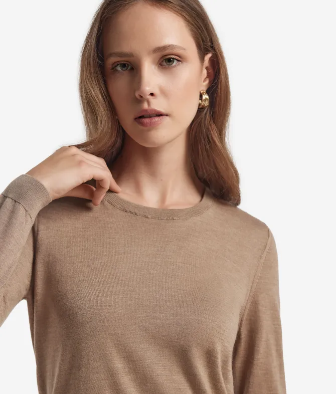 Girocollo in Cashmere Ultrafine