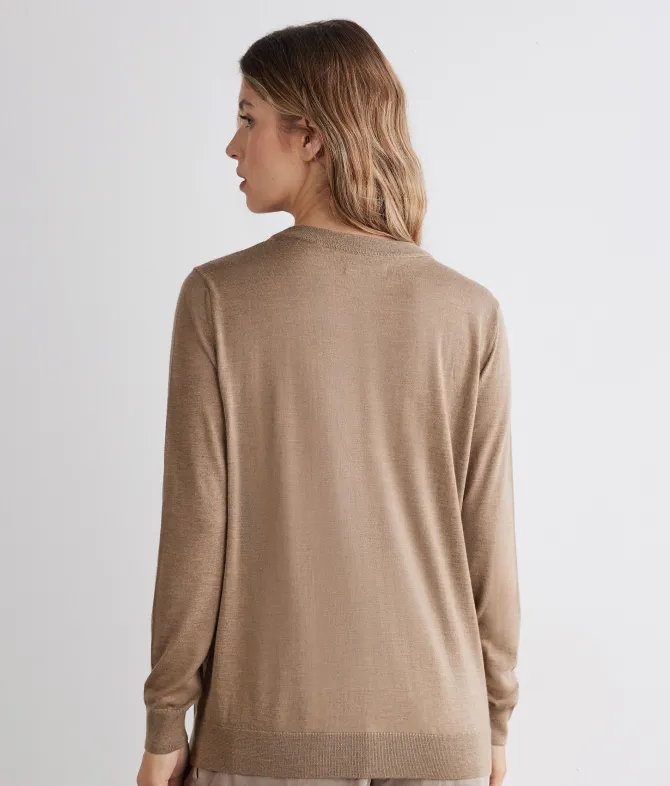 Girocollo in Cashmere Ultrafine