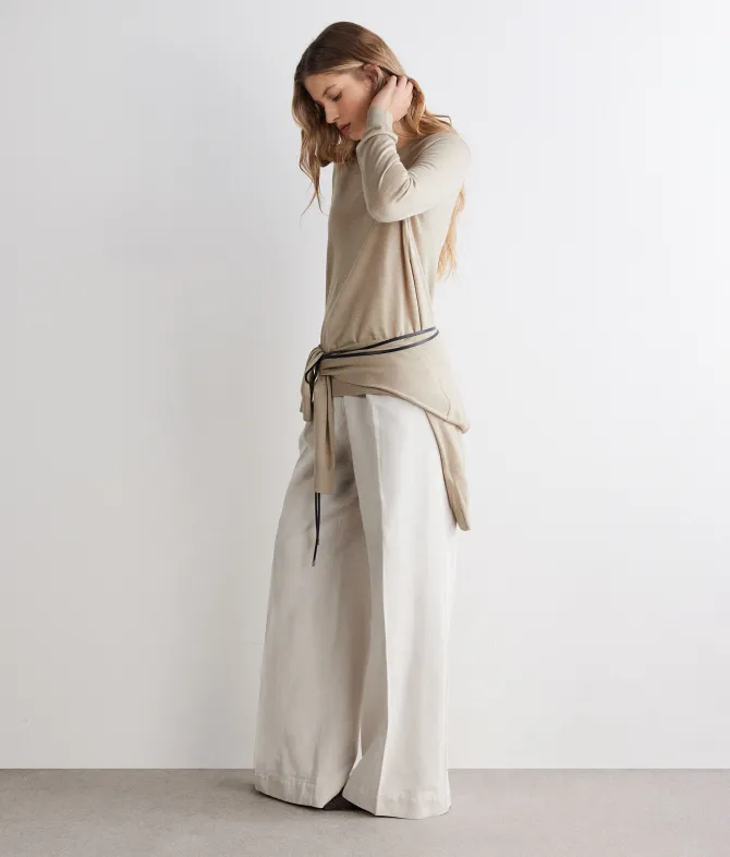Girocollo in Cashmere Ultrafine