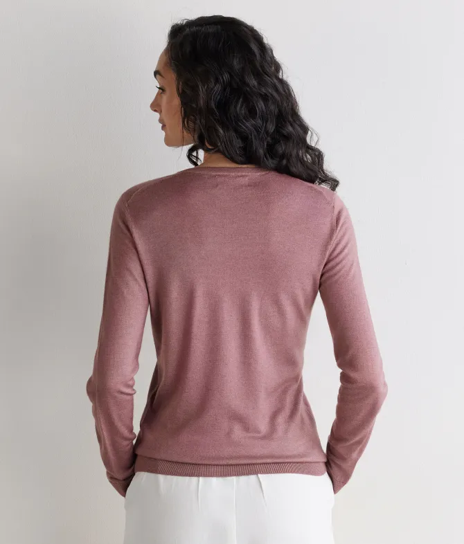 Girocollo in Cashmere Ultrafine
