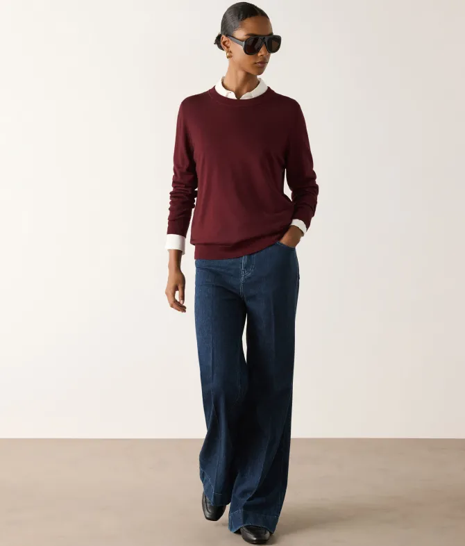 Girocollo in Cashmere Ultrafine