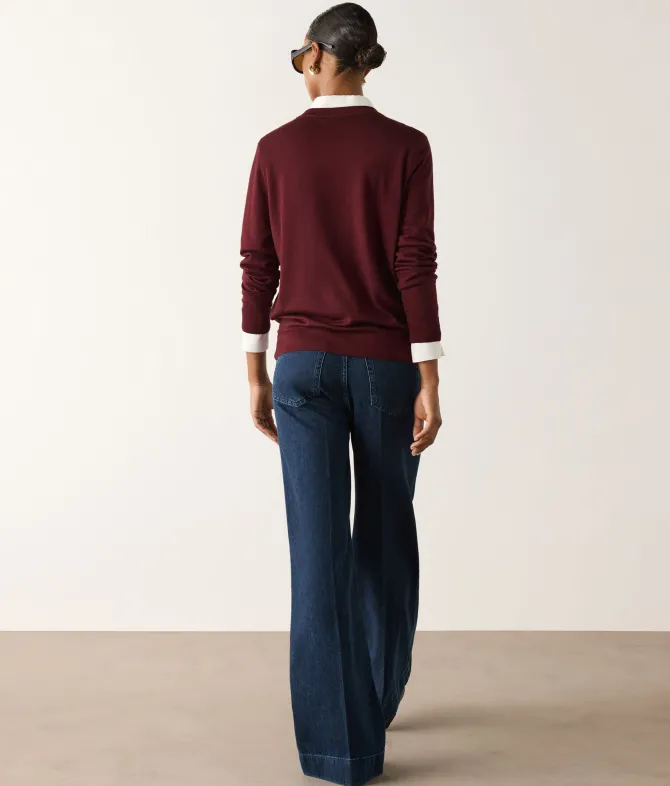 Girocollo in Cashmere Ultrafine
