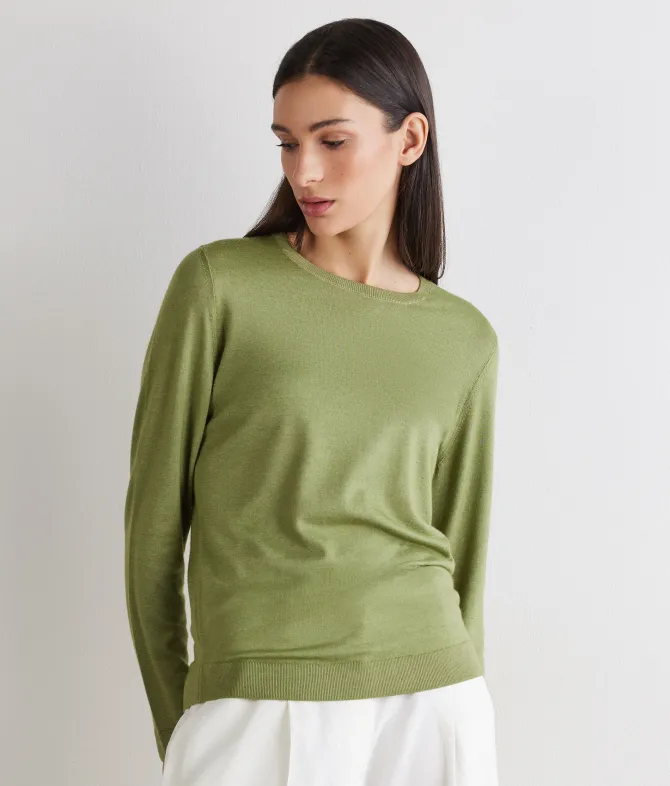 Girocollo in Cashmere Ultrafine