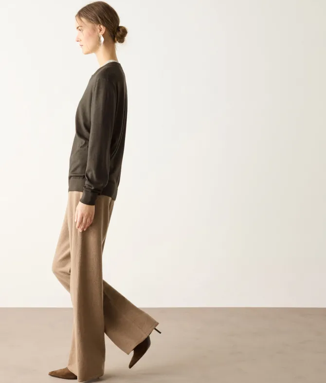 Girocollo in Cashmere Ultrafine