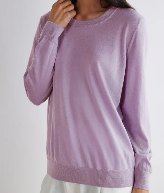 Girocollo in Cashmere Ultrafine