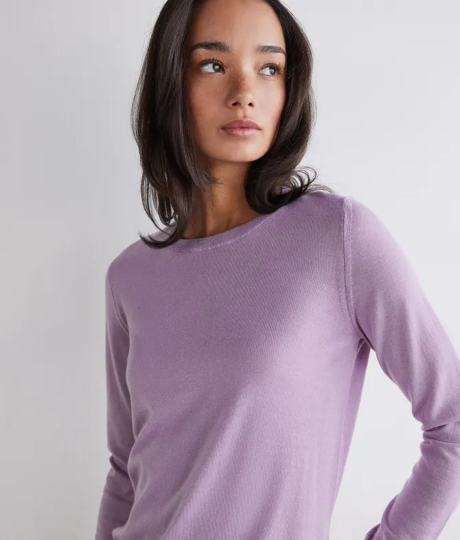 Girocollo in Cashmere Ultrafine