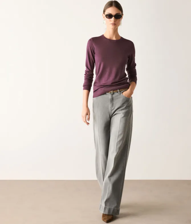 Girocollo in Cashmere Ultrafine