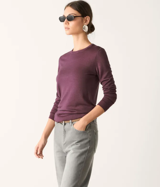 Girocollo in Cashmere Ultrafine