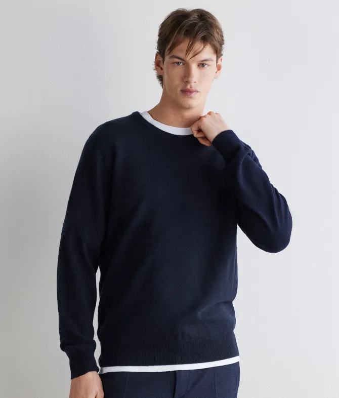 Girocollo in Cashmere Ultrasoft