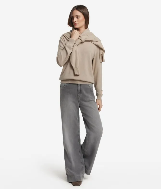 Girocollo in Cashmere Ultrasoft