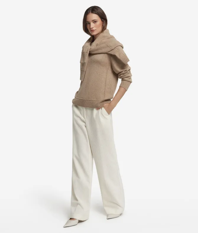 Girocollo in Cashmere Undyed Ultrasoft