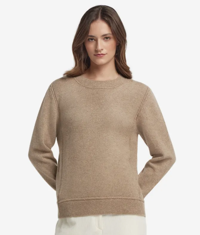 Girocollo in Cashmere Undyed Ultrasoft