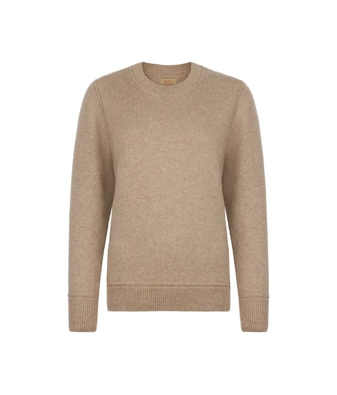Girocollo in Cashmere Undyed Ultrasoft